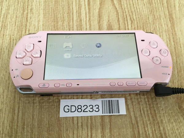 GD8233 Plz Read Item Condi PSP-3000 BLOSSOM PINK SONY PSP Console Japan