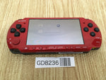 GD8236 Plz Read Item Condi PSP-3000 RED & BLACK SONY PSP Console Japan