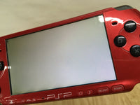 GD8239 Plz Read Item Condi PSP-3000 RED & BLACK SONY PSP Console Japan
