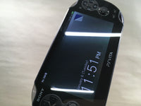 GD8246 Plz Read Item Condi PS Vita PCH-1000 CRYSTAL BLACK SONY PSP Console Japan