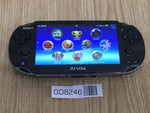 GD8246 Plz Read Item Condi PS Vita PCH-1000 CRYSTAL BLACK SONY PSP Console Japan