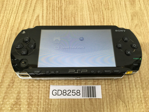 GD8258 Plz Read Item Condi PSP-1000 BLACK SONY PSP Console Japan