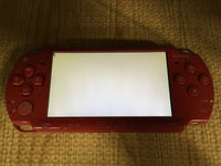 GD8278 Plz Read Item Cond PSP-2000 DEEP RED SONY PSP Console Japan