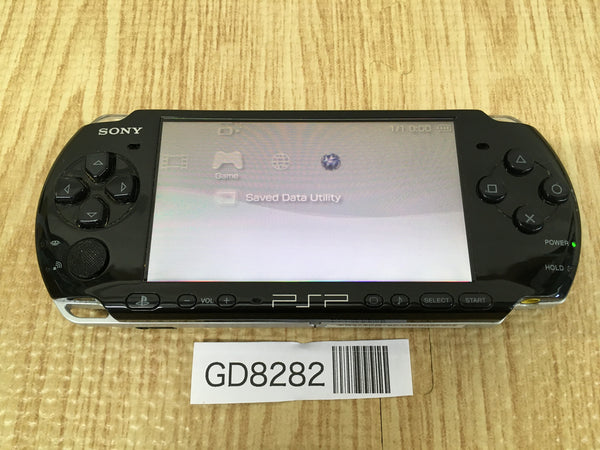 GD8282 Plz Read Item Condi PSP-3000 PIANO BLACK SONY PSP Console Japan