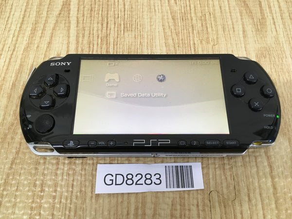 GD8283 Plz Read Item Condi PSP-3000 PIANO BLACK SONY PSP Console Japan