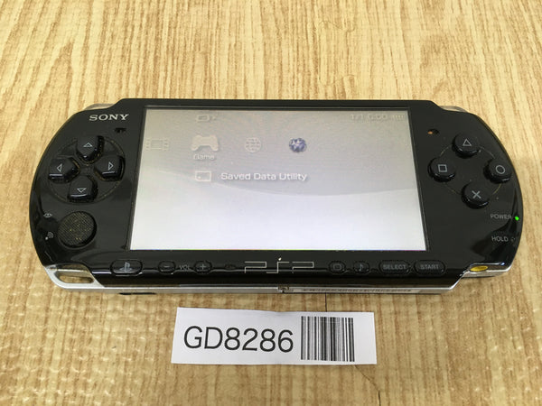 GD8286 Plz Read Item Condi PSP-3000 PIANO BLACK SONY PSP Console Japan