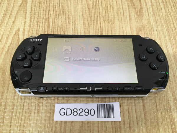GD8290 Plz Read Item Condi PSP-3000 PIANO BLACK SONY PSP Console Japan