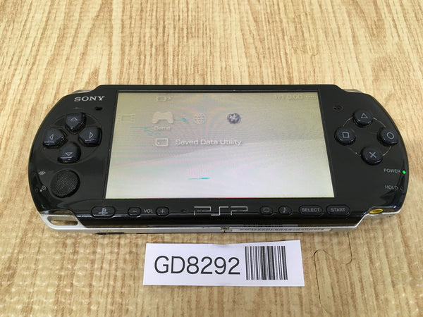 GD8292 Plz Read Item Condi PSP-3000 PIANO BLACK SONY PSP Console Japan