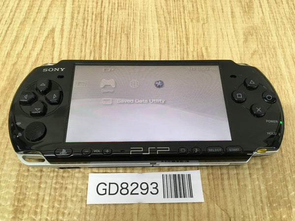 GD8293 Plz Read Item Condi PSP-3000 PIANO BLACK SONY PSP Console Japan