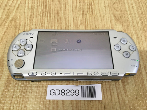 GD8299 Plz Read Item Condi PSP-3000 MYSTIC Silver SONY PSP Console Japan