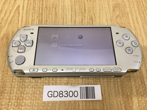 GD8300 Plz Read Item Condi PSP-3000 MYSTIC Silver SONY PSP Console Japan