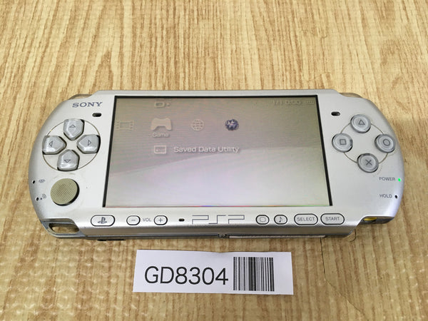 GD8304 Plz Read Item Condi PSP-3000 MYSTIC Silver SONY PSP Console Japan