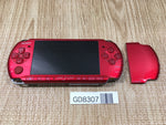 GD8307 Not Working PSP-3000 RADIANT RED SONY PSP Console Japan