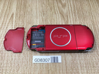 GD8307 Not Working PSP-3000 RADIANT RED SONY PSP Console Japan