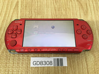 GD8308 Plz Read Item Condi PSP-3000 RADIANT RED SONY PSP Console Japan
