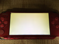 GD8309 Plz Read Item Condi PSP-3000 RADIANT RED SONY PSP Console Japan
