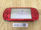 GD8310 Plz Read Item Condi PSP-3000 RADIANT RED SONY PSP Console Japan