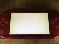 GD8310 Plz Read Item Condi PSP-3000 RADIANT RED SONY PSP Console Japan