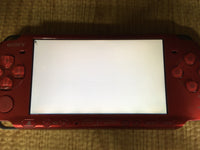 GD8311 Plz Read Item Condi PSP-3000 RADIANT RED SONY PSP Console Japan