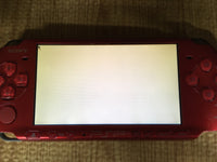 GD8312 Plz Read Item Condi PSP-3000 RADIANT RED SONY PSP Console Japan
