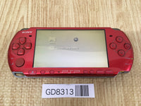 GD8313 Plz Read Item Condi PSP-3000 RADIANT RED SONY PSP Console Japan
