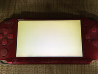 GD8313 Plz Read Item Condi PSP-3000 RADIANT RED SONY PSP Console Japan