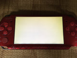 GD8314 Plz Read Item Condi PSP-3000 RADIANT RED SONY PSP Console Japan