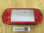 GD8315 Plz Read Item Condi PSP-3000 RADIANT RED SONY PSP Console Japan