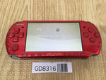 GD8316 Plz Read Item Condi PSP-3000 RADIANT RED SONY PSP Console Japan