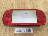 GD8316 Plz Read Item Condi PSP-3000 RADIANT RED SONY PSP Console Japan