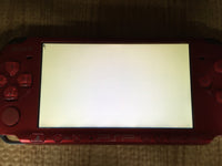 GD8316 Plz Read Item Condi PSP-3000 RADIANT RED SONY PSP Console Japan