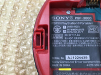 GD8316 Plz Read Item Condi PSP-3000 RADIANT RED SONY PSP Console Japan