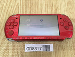 GD8317 Plz Read Item Condi PSP-3000 RADIANT RED SONY PSP Console Japan