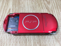 GD8317 Plz Read Item Condi PSP-3000 RADIANT RED SONY PSP Console Japan