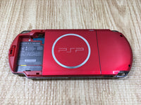 GD8318 Plz Read Item Condi PSP-3000 RADIANT RED SONY PSP Console Japan