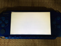 GD8324 Plz Read Item Condi PSP-3000 VIBRANT BLUE SONY PSP Console Japan