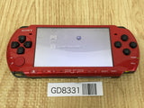 GD8331 Plz Read Item Condi PSP-3000 RED & BLACK SONY PSP Console Japan