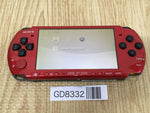 GD8332 Plz Read Item Condi PSP-3000 RED & BLACK SONY PSP Console Japan