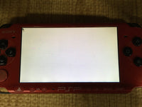 GD8333 Plz Read Item Condi PSP-3000 RED & BLACK SONY PSP Console Japan