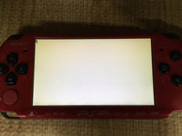 GD8335 Plz Read Item Condi PSP-3000 RED & BLACK SONY PSP Console Japan