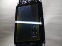 GD8340 Plz Read Item Condi PS Vita PCH-1000 CRYSTAL BLACK SONY PSP Console Japan