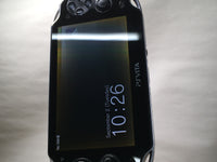 GD8340 Plz Read Item Condi PS Vita PCH-1000 CRYSTAL BLACK SONY PSP Console Japan