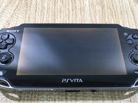 GD8340 Plz Read Item Condi PS Vita PCH-1000 CRYSTAL BLACK SONY PSP Console Japan