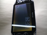 GD8340 Plz Read Item Condi PS Vita PCH-1000 CRYSTAL BLACK SONY PSP Console Japan