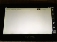 GD8341 Plz Read Item Condi PS Vita PCH-2000 BLACK SONY PSP Console Japan