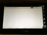 GD8341 Plz Read Item Condi PS Vita PCH-2000 BLACK SONY PSP Console Japan