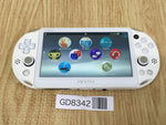 GD8342 Plz Read Item Condi PS Vita PCH-2000 WHITE SONY PSP Console Japan