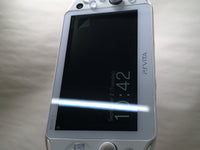 GD8342 Plz Read Item Condi PS Vita PCH-2000 WHITE SONY PSP Console Japan