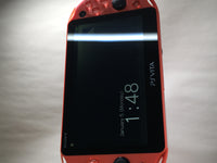GD8343 Plz Read Item Condi PS Vita PCH-2000 NEON ORANGE SONY PSP Console Japan