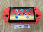 GD8343 Plz Read Item Condi PS Vita PCH-2000 NEON ORANGE SONY PSP Console Japan